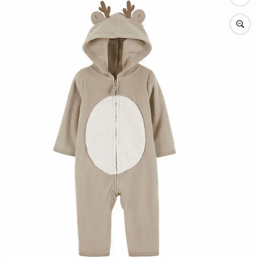 Carter's reindeer hooded outfit